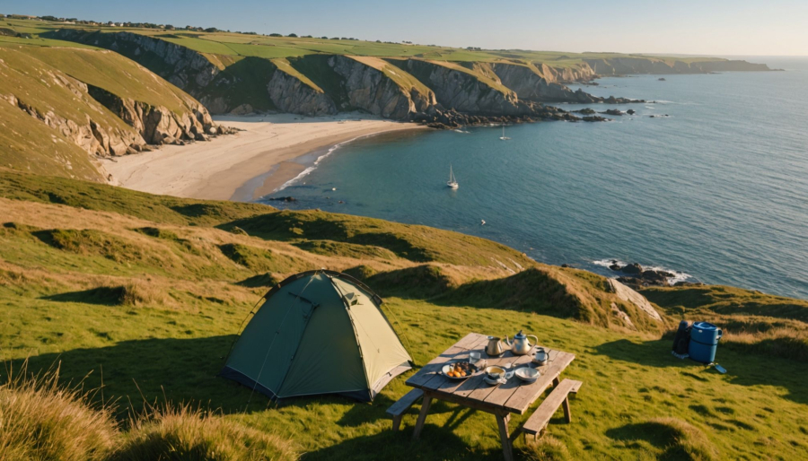 Camping au conquet : entre mer sauvage et authenticité